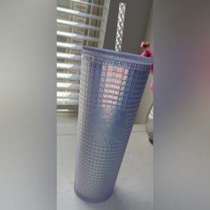 Starbucks Venti tumbler grid Iridescent‎ unicorn clear cup